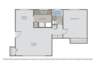 1 Bed C 025192B 025192B floor plan